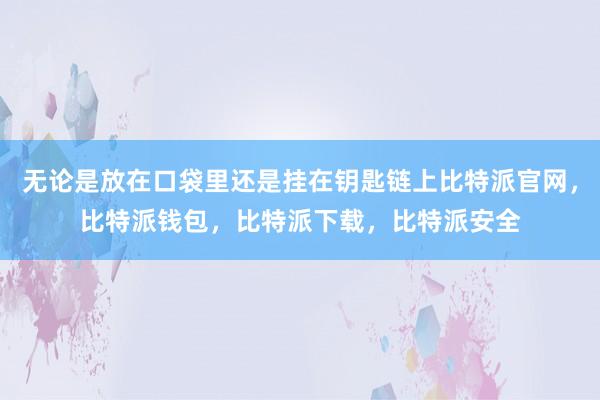 无论是放在口袋里还是挂在钥匙链上比特派官网，比特派钱包，比特派下载，比特派安全