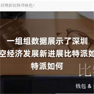 一组组数据展示了深圳低空经济发展新进展比特派如何