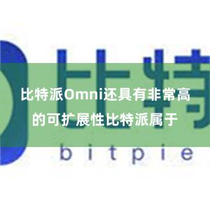 比特派Omni还具有非常高的可扩展性比特派属于