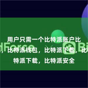 用户只需一个比特派账户比特派官网，比特派钱包，比特派下载，比特派安全